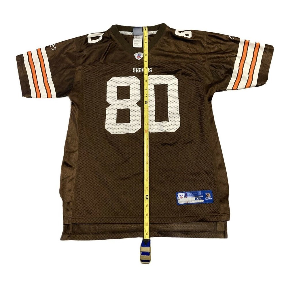 Yth NFL Reebok Cleveland Browns Football Jersey 80